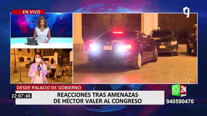 Estas son las bancadas que anunciaron que no darán el voto de confianza al nuevo gabinete Valer