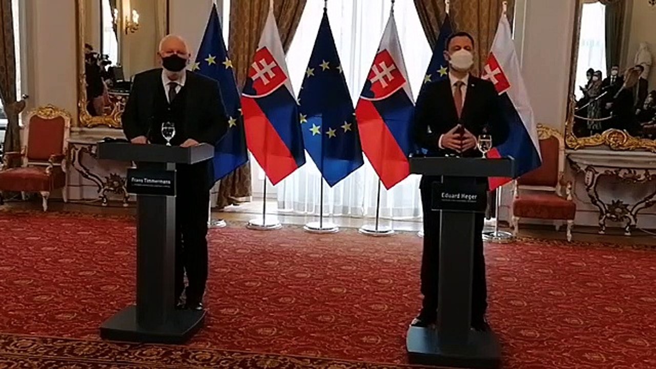ZÁZNAM: F. Timmermans: Zelená dohoda nespôsobila aktuálny nárast cien