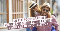 Une relation sentimentale aurait besoin de seulement deux qualités pour perdurer !
