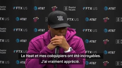 Heat - Lowry : "Les deux dernières semaines ont été extrêmement difficiles"