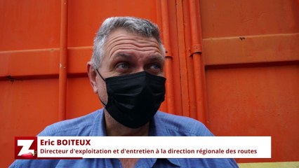 Route du littoral : Toute la falaise sera inspectée avant la réouverture