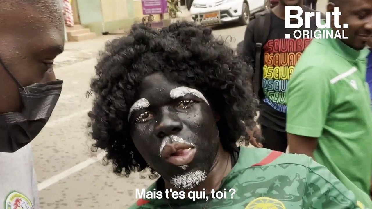 Au stade avec Pape, 20 ans, venu de Marseille pour soutenir le Sénégal