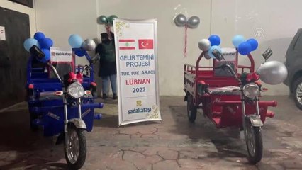 Sadakataşı Derneğinden Lübnan'daki Filistinli mültecilere destek