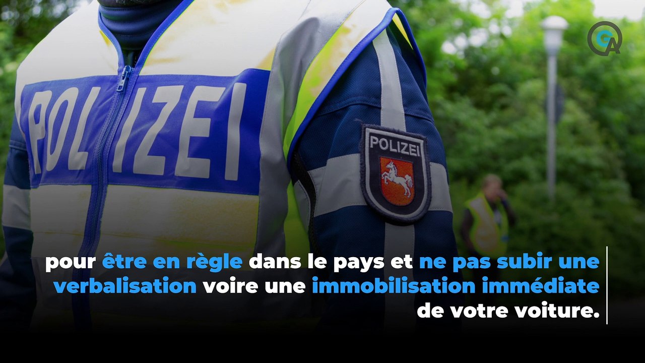 Plaques de transit allemandes que sont les plaques jaunes ? Vidéo