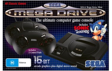 SEGA Mega Drive Mini : date de sortie, prix, jeux et manettes... tout savoir