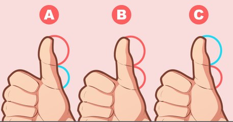 Ce que la longueur de votre pouce dit de votre vie amoureuse !