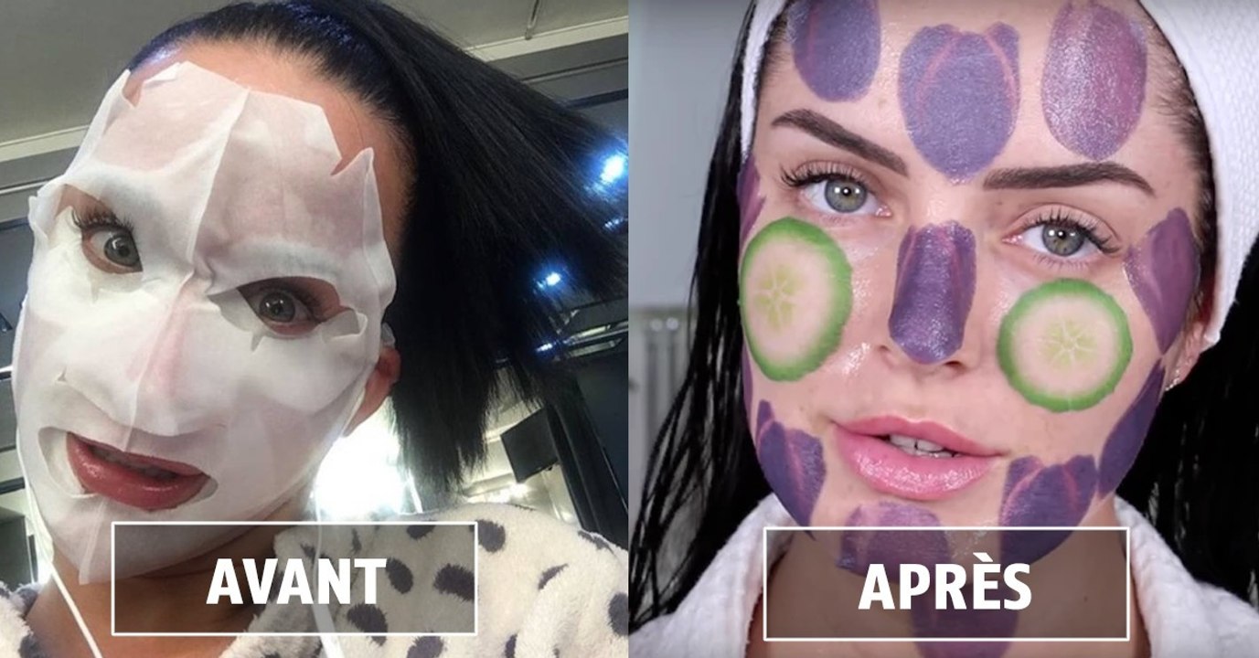 Beauté : les slice masks, la nouvelle tendance de masques en tissus pour la peau