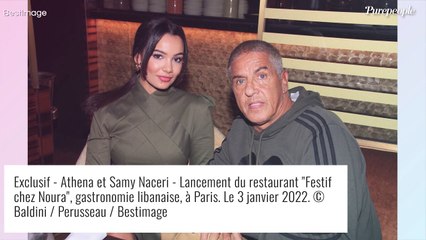 Samy Nacéri en très charmante compagnie, face à Katrina Patchett envoûtante en robe en cuir