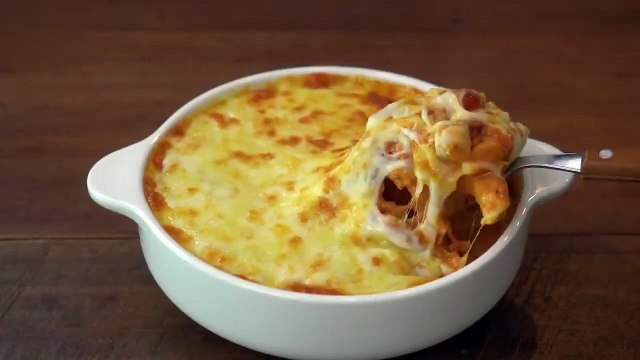 Creamy Tomato Chicken Pasta Bake Pasta Recipe-CH Cooking House