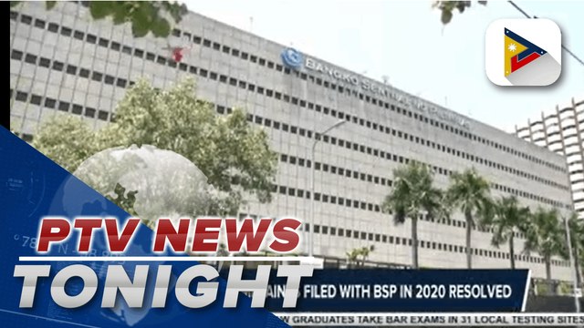 56% of total complaints filed with BSP in 2020 resolved