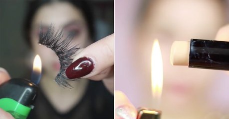 Voilà pourquoi il faut toujours avoir un briquet dans sa trousse à maquillage