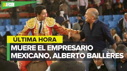 Falleció Alberto Baillères González, consejero honorario del Grupo Bal