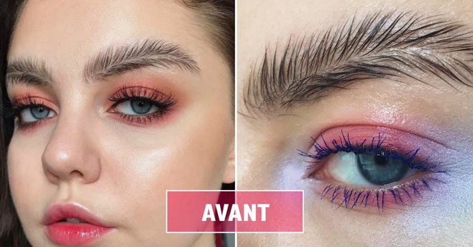 Les sourcils façon barbelés : la tendance beauté WTF d'Instagram