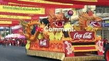 Farbenprächtiges chinesisches Neujahr in Thailand