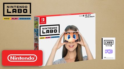 Switch en VR : Nintendo lance Mario et Zelda en réalité virtuelle