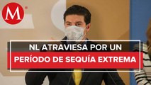 Samuel García declara emergencia por escasez de agua
