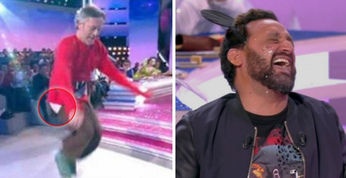Tpmp: Jean-Michel Maire se retrouve les fesses et les parties intimes à l'air après s'être essayé à la corde à sauter