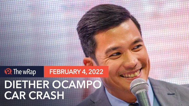 Diether Ocampo rushed to hospital after car crash in Makati City
