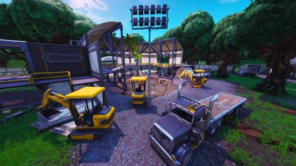 Fortnite : de nouveaux coffres découverts par les joueurs dans le chantier de Dusty Divot