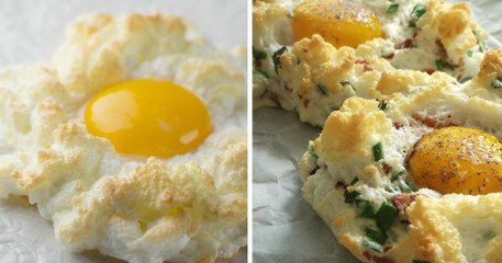 Les "cloud eggs", cette manière de cuisiner les oeufs va révolutionner votre petit dej' !