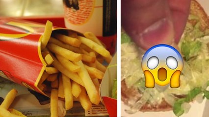 McDonald's : une compresse tachée de sang retrouvée dans un hamburger vendu dans l'Essonne