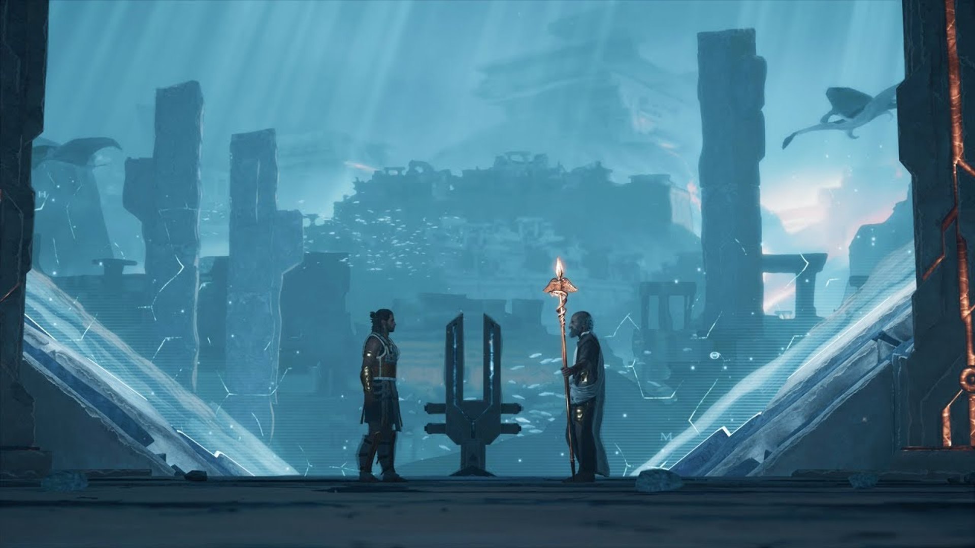 ⁣Assassin's Creed Odyssey : direction l'Atlantide avec les Champs de l'Elysée