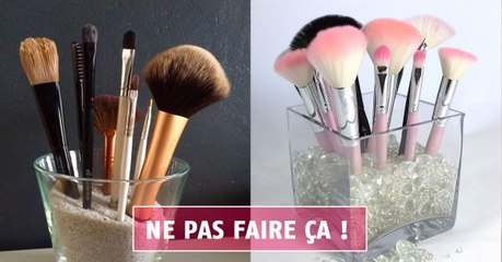 Maquillage : la vraie astuce pour sécher correctement ses pinceaux