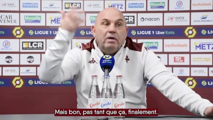 Troyes - Metz, la conférence d'avant-match