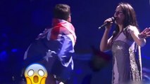 Eurovision 2017: un homme monte sur scène pendant la prestation de Jamala et montre ses fesses