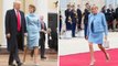 Le tenue de Brigitte lors de l'investiture ressemblait étrangement à celle de Melania Trump