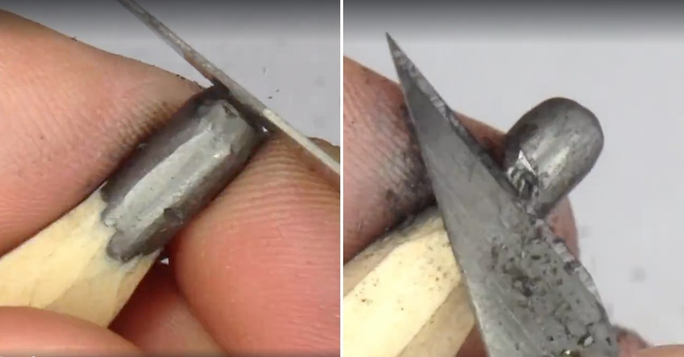 Salavat Fidai : cet homme fait des sculptures incroyables sur les mines des crayons à papier !