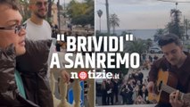 Sanremo 2022, Mahmood e Blanco cantano 