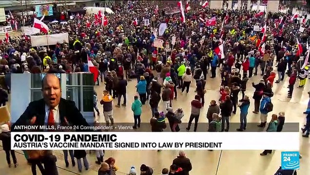 Austria signs law on mandatory Covid-19 jabs in EU first