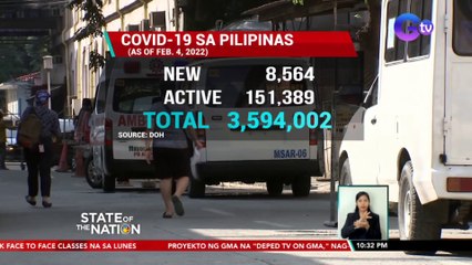 DOH: National COVID-19 case classification ng Pilipinas, bumaba na sa moderate risk dahil sa pagbaba ng mga kaso | SONA