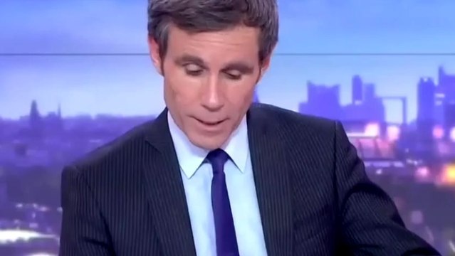 David Pujadas : découvrez le pudique message d'adieu du présentateur lors du JT de France 2