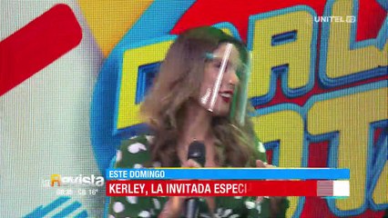 Kerley cantó junto a Ernesto Moreno y está lista para ir como invitada especial a Dar la Nota