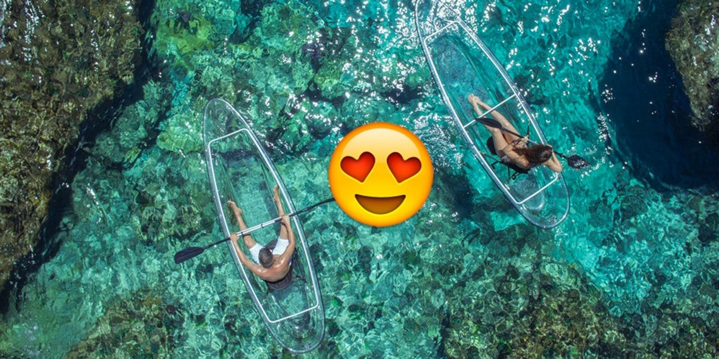 Cristal Explorer : les canoës-kayaks transparents