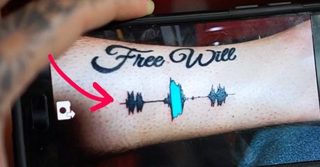 Tattoo : la compagnie Skin Motion invente le premier tatouage sonore
