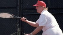 Donald Trump : ce cliché lorsqu'il joue au tennis refait surface et les internautes s'en donnent à cœur joie