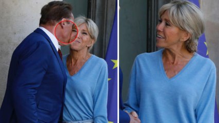 Brigitte Macron charme un célèbre acteur américain grâce à son élégance habituelle