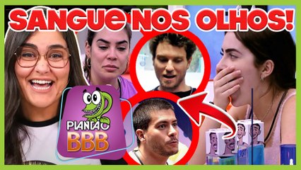 PLANTÃO BBB22: Monstro! Naiara e Lucas armam contra Jade; Desespero de Arthur o coloca na reta