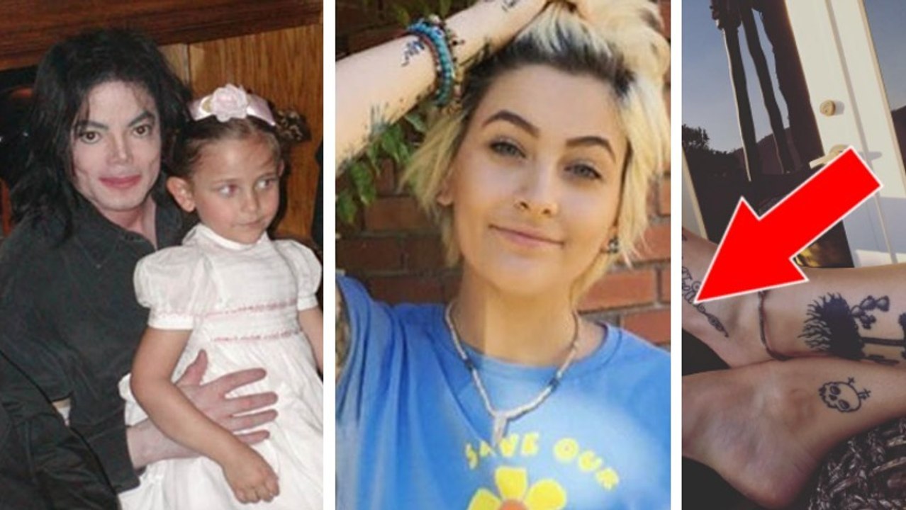 Paris Jackson se fait tatouer "Apple Head" sur le pied en hommage à son père Michael Jackson