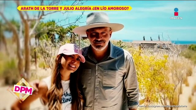 Raúl Araiza reacciona a supuesto triángulo amoroso de Arath de la Torre y Julio Alegría