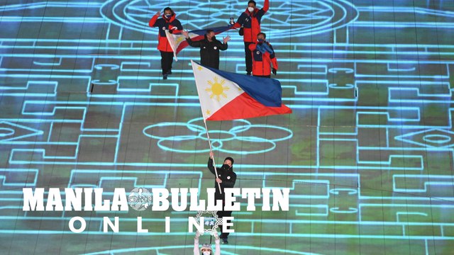 Asa Miller carries PH flag in Winter Olympics opening ceremony