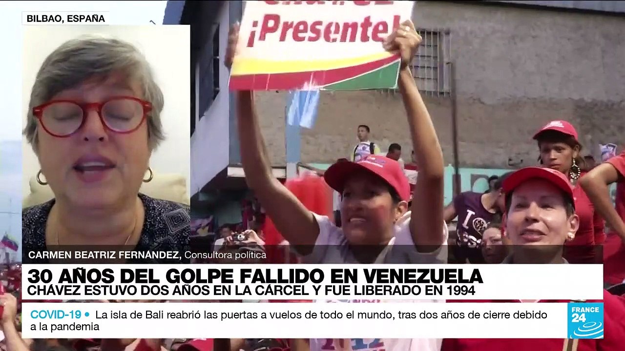 Carmen Beatriz Fernández: "Hoy hace 30 años el destino de Venezuela se torció hacia el abismo"