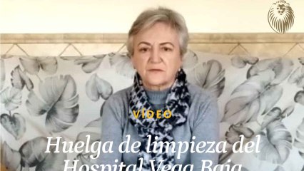 Llamamiento del comité de empresa de la limpieza del Hospital comarcal Vega Baja a los alcaldes.
