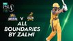All Boundaries By Zalmi | Karachi Kings vs Peshawar Zalmi | Match 11 | HBL PSL 7 | ML2G