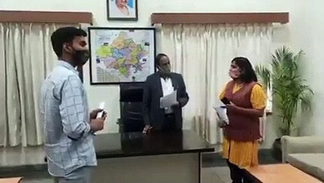 राजस्थान विवि छात्र संघ अध्यक्ष पूजा वर्मा का Video VIral