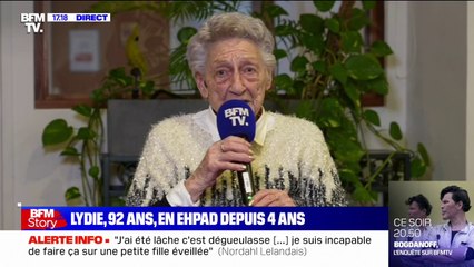 "Si le personnel était un peu plus nombreux, nous serions un petit peu mieux": Lydie, 92 ans, raconte sa vie dans un Ehpad