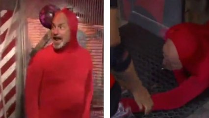Fort Boyard : Vincent Lagaf finit au sol dans l'épreuve de l'araignée !